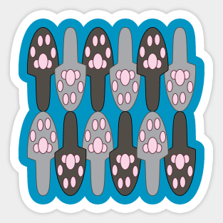 Toe Bean Pattern Sticker